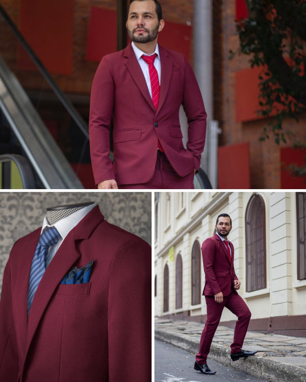 Traje Vinotinto